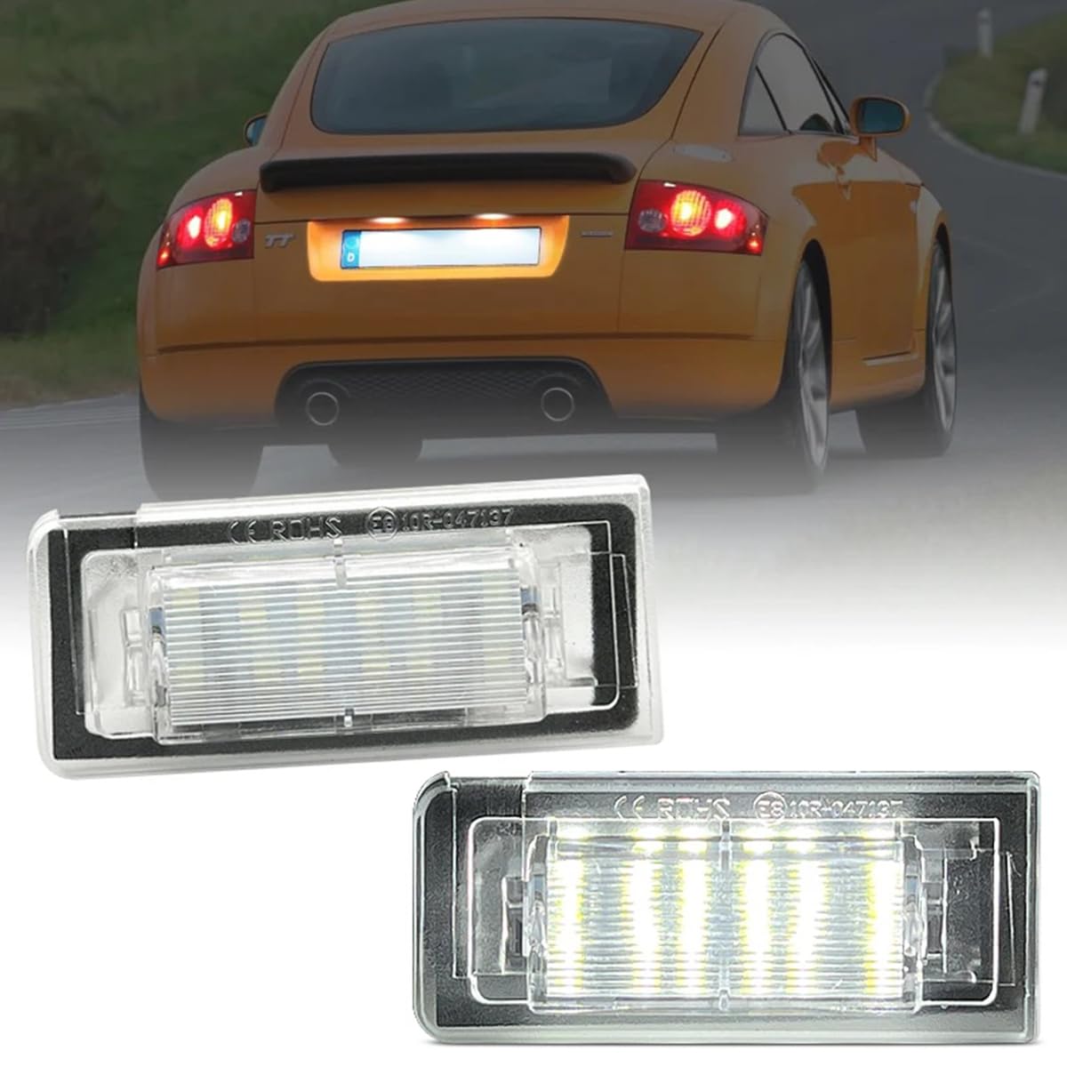 DUOMAICN 2 Stück Kennzeichenbeleuchtung Glühbirne für A/udi TT 8N 1999~2006 12 V Weiß 6500 K Nummer Kennzeichenbeleuchtung Autozubehör DUOMAICN 2 Stück Kennzeichenbeleuchtung Glühbirne für A/udi TT 8N 1999~2006 12 V Weiß 6500 K Nummer Kennzeichenbeleuchtung Autozubehör von DUOMAICN