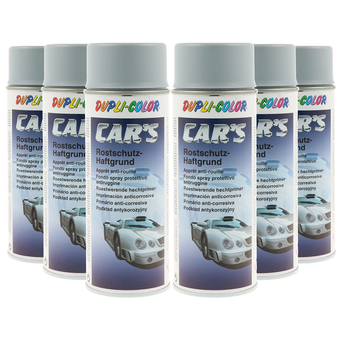 DUPLI-COLOR 100009 SET CAR´S ROSTSCHUTZ-HAFTGRUND grau 6 x 400 ml DUPLI-COLOR 100009 SET CAR´S ROSTSCHUTZ-HAFTGRUND grau 6 x 400 ml von Dupli-Color