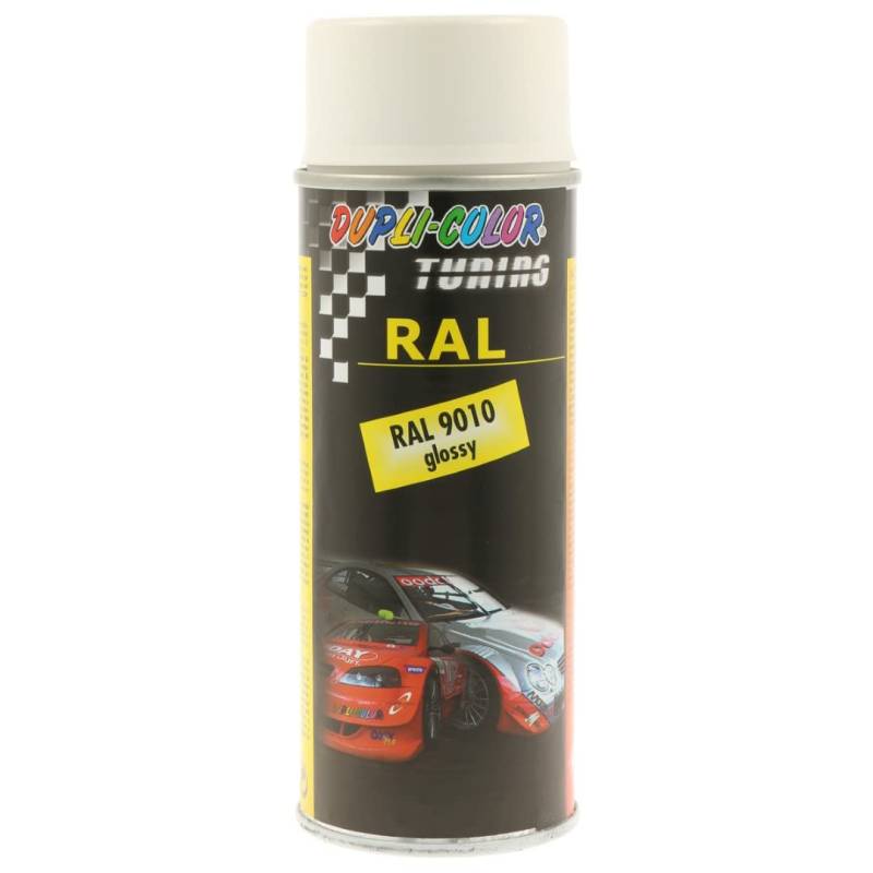 DUPLI-COLOR 286612 SPRAY PAINT RAL 9010 glänzend 400 ml von Dupli-Color