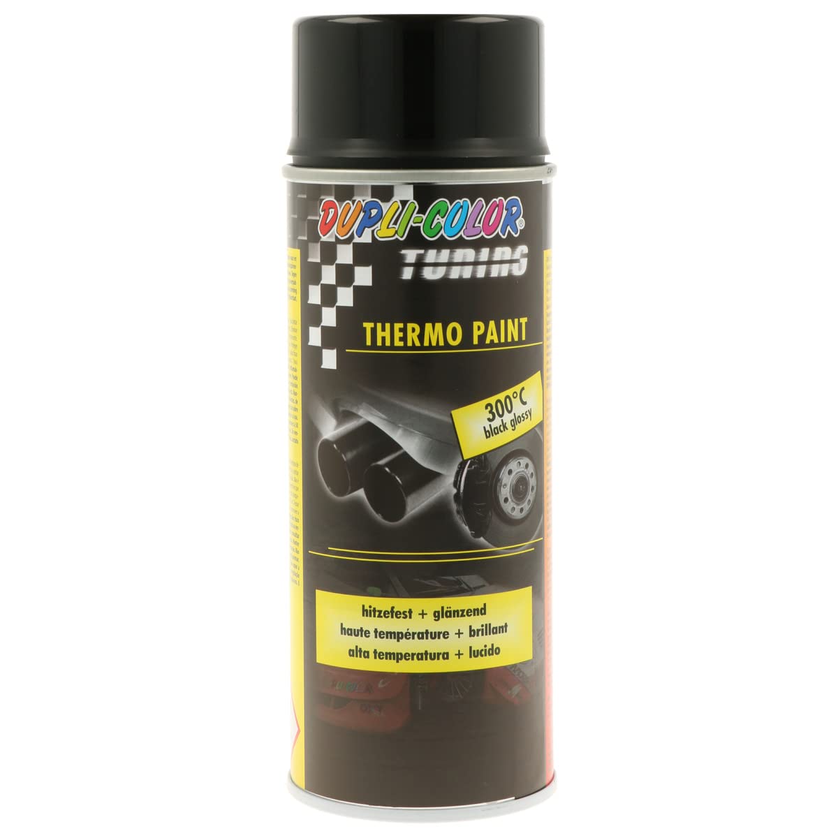 DUPLI-COLOR 383762 Thermo schwarz 300°C glänzend 400 ml von Dupli-Color