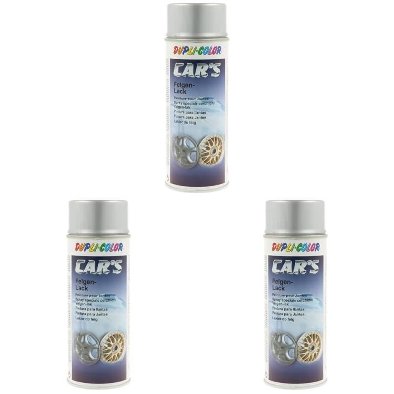 DUPLI-COLOR 385919 CAR'S Alu Felgensilber 400 ml (Packung mit 3) von Dupli-Color