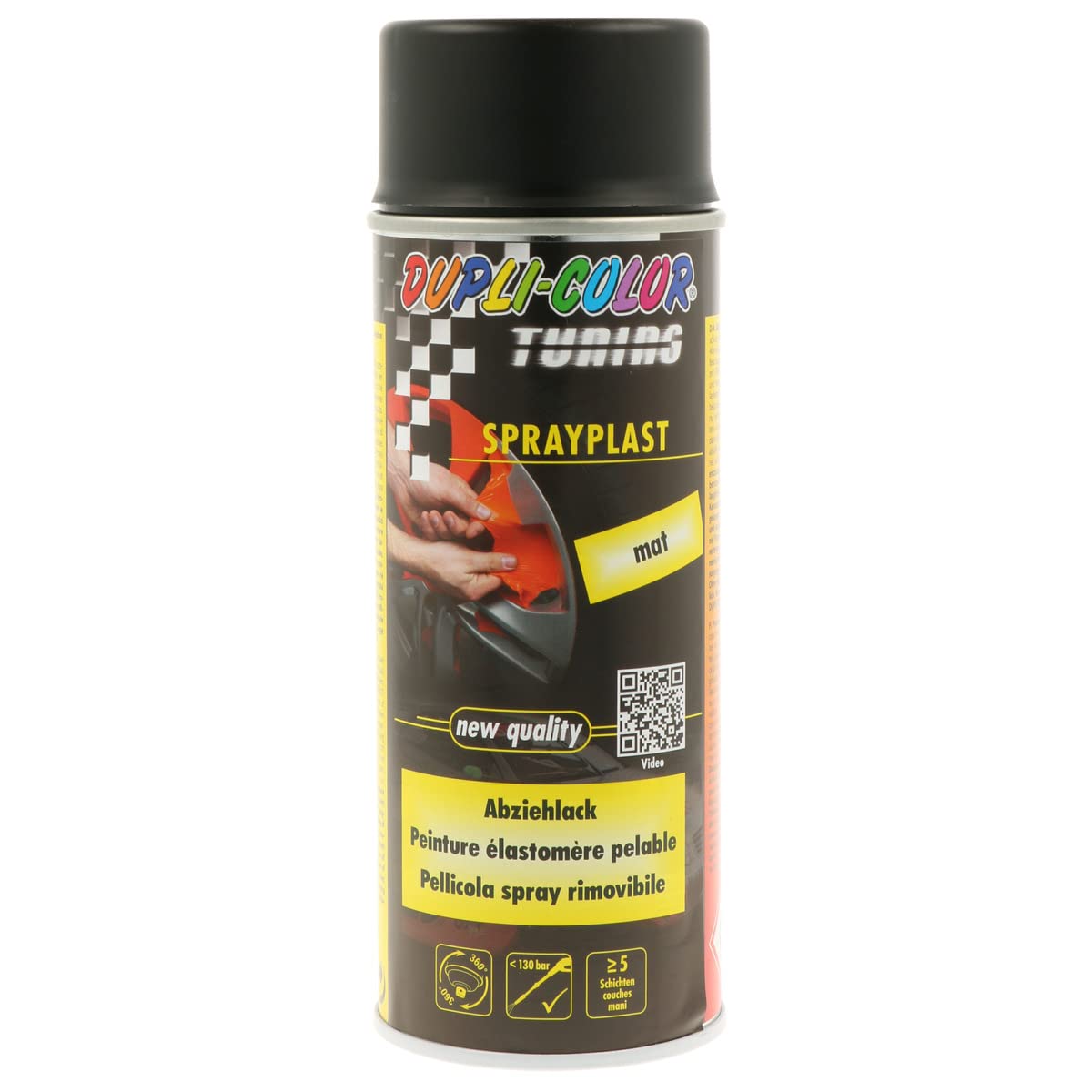 DUPLI-COLOR 388033 Sprayplast schwarz matt 400 ml DUPLI-COLOR 388033 Sprayplast schwarz matt 400 ml von Dupli-Color