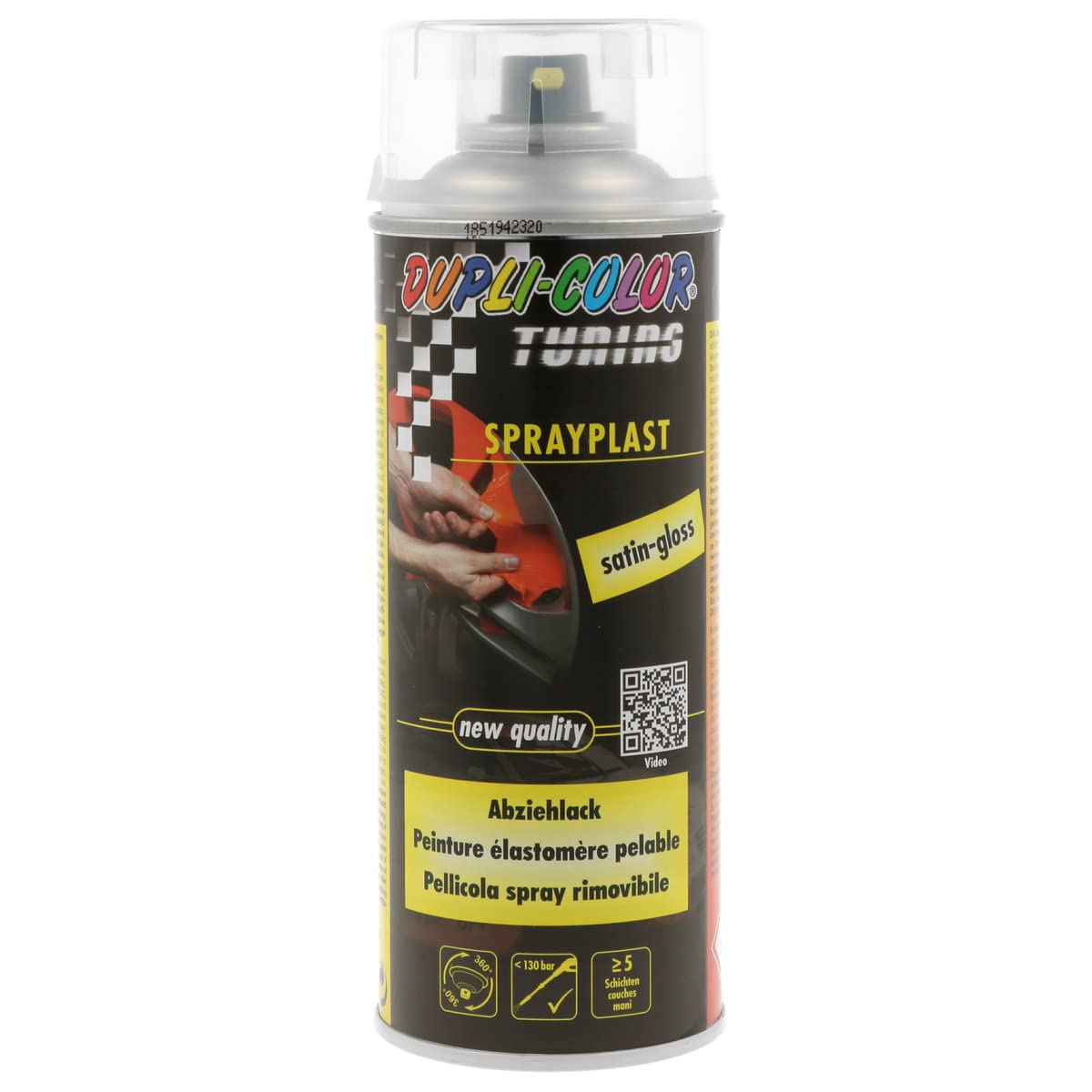 DUPLI-COLOR 388095 Sprayplast transparent seidenglänzend 400 ml DUPLI-COLOR 388095 Sprayplast transparent seidenglänzend 400 ml von Dupli-Color