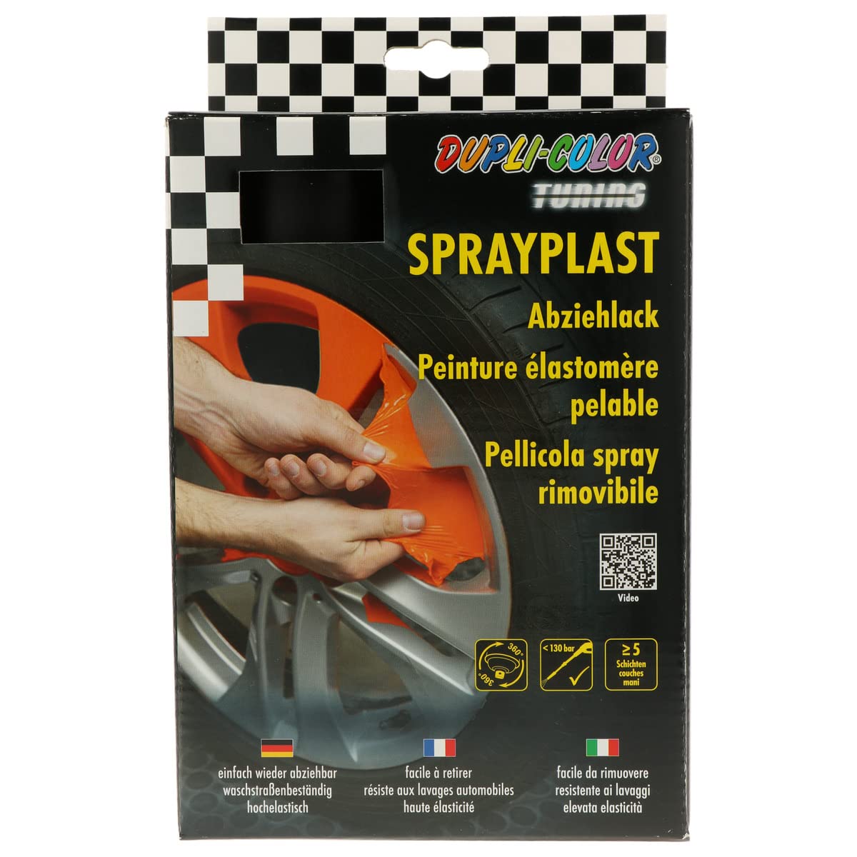 DUPLI-COLOR 388101 Set Sprayplast schwarz matt 2x400 ml DUPLI-COLOR 388101 Set Sprayplast schwarz matt 2x400 ml von Dupli-Color