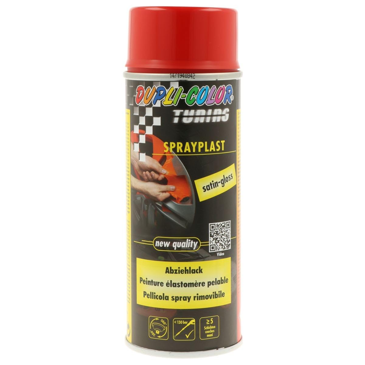 DUPLI-COLOR 412776 Sprayplast rot seidenglänzend 400 ml DUPLI-COLOR 412776 Sprayplast rot seidenglänzend 400 ml von Dupli-Color