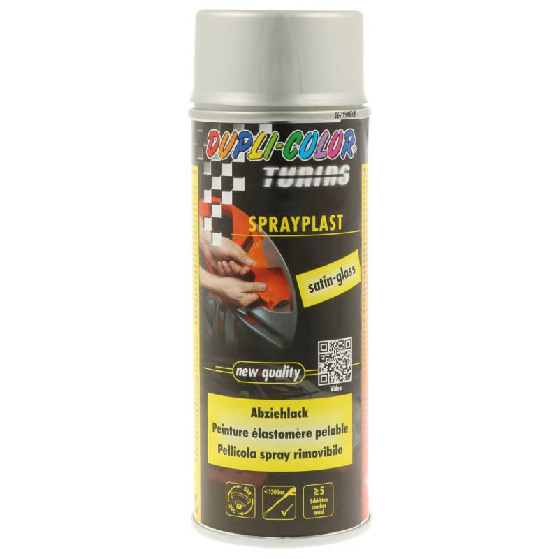DUPLI-COLOR 433313 Sprayplast silber seidenglänzend 400 ml von Dupli-Color
