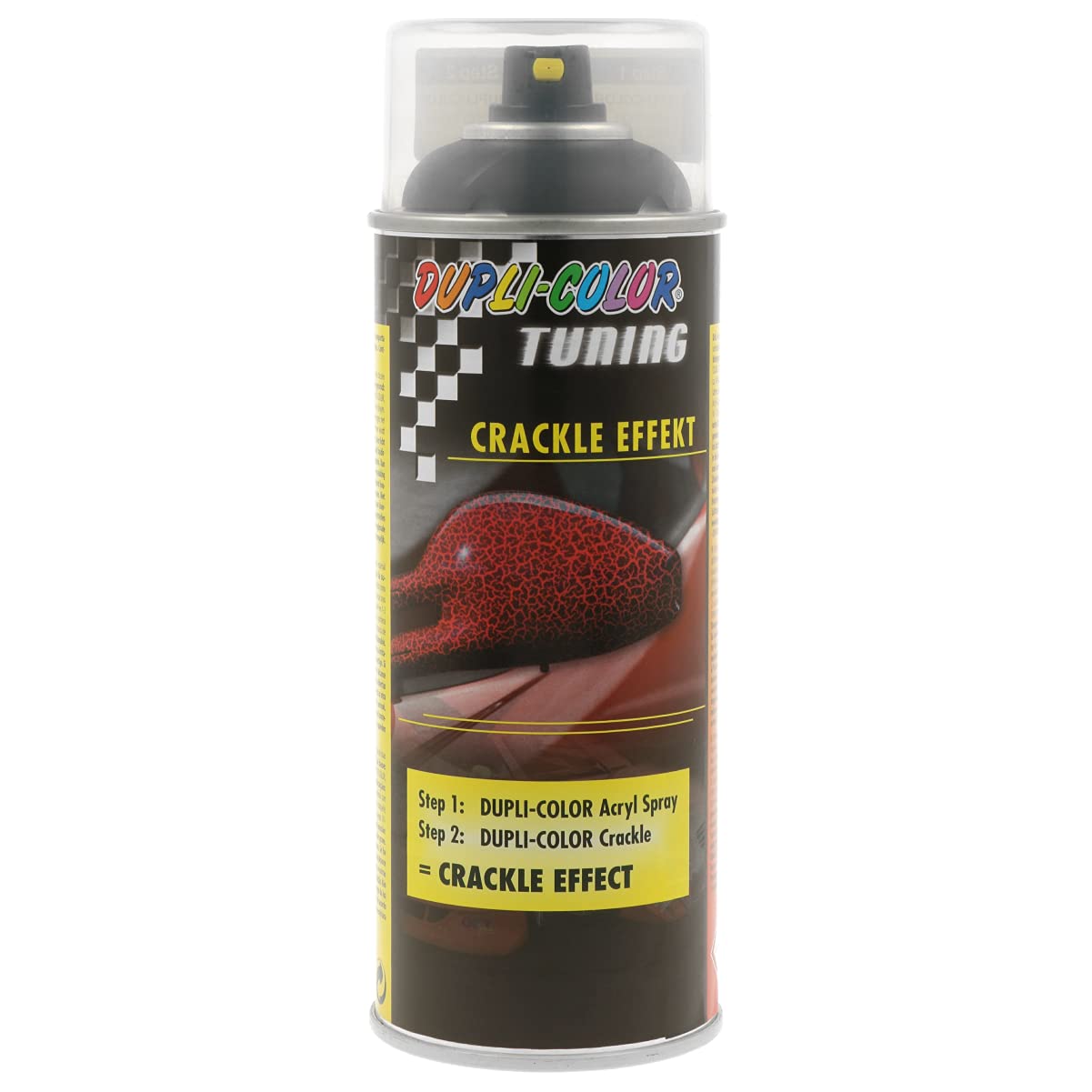 DUPLI-COLOR 466434 CRACKLE schwarz 400 ml von Dupli-Color