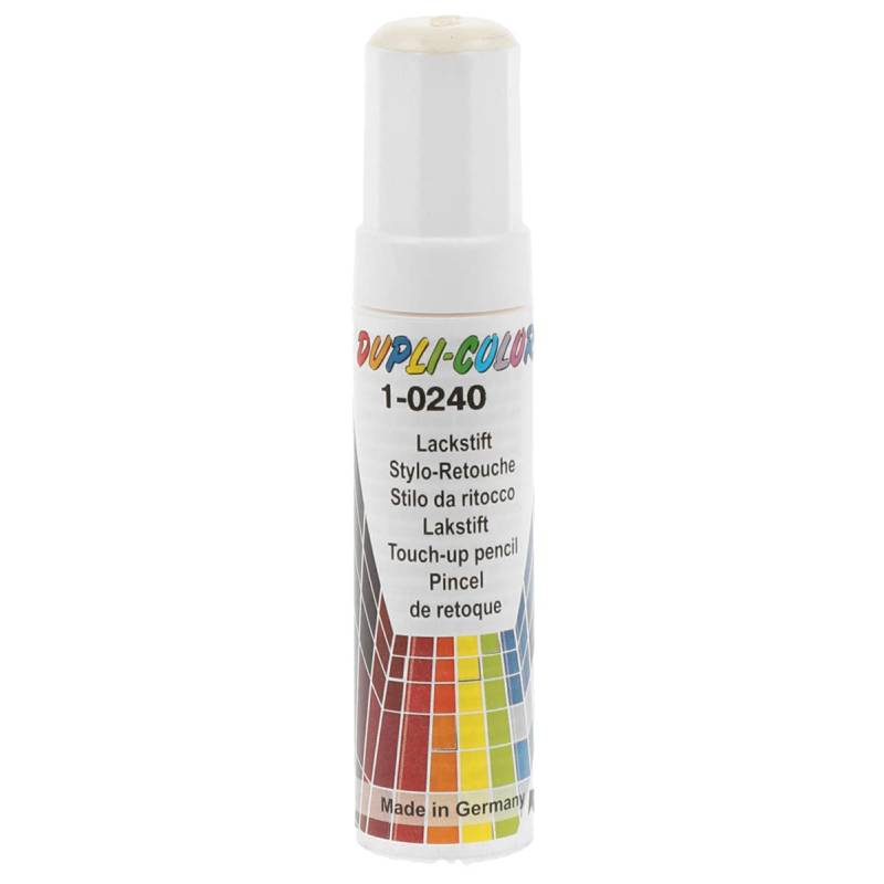 Dupli-Color 598487 Auto-Color-Lackstifte, 12 ml, Weiß/Grau 1-0240 von Dupli-Color