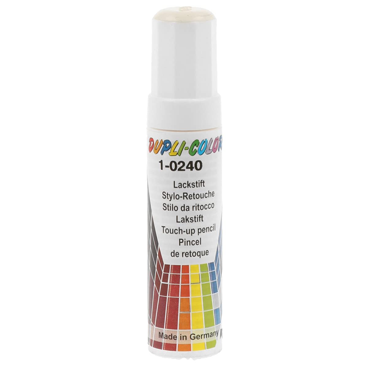 Dupli-Color 598487 Auto-Color-Lackstifte, 12 ml, Weiß/Grau 1-0240 von Dupli-Color