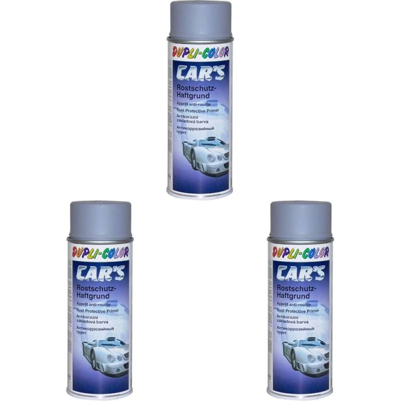 DUPLI-COLOR 740220 CAR´S Rostschutz Haftgrund rot 400 ml (Packung mit 3) von Dupli-Color