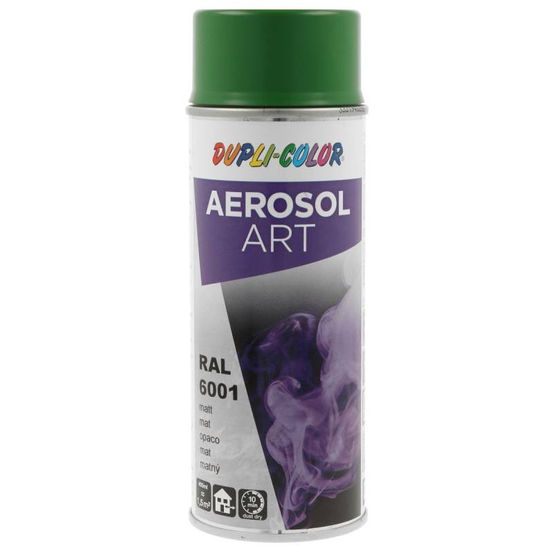 DUPLI COLOR AEROSOL RAL LACK SPRÜHDOSE 6001 SMARAGDGRÜN MATT von Dupli-Color