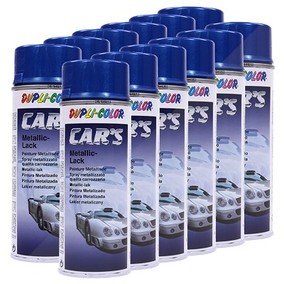 Dupli Color 12x 400ml Car's Metallic-Lack azurblau [Hersteller-Nr. 706837] von DUPLI COLOR