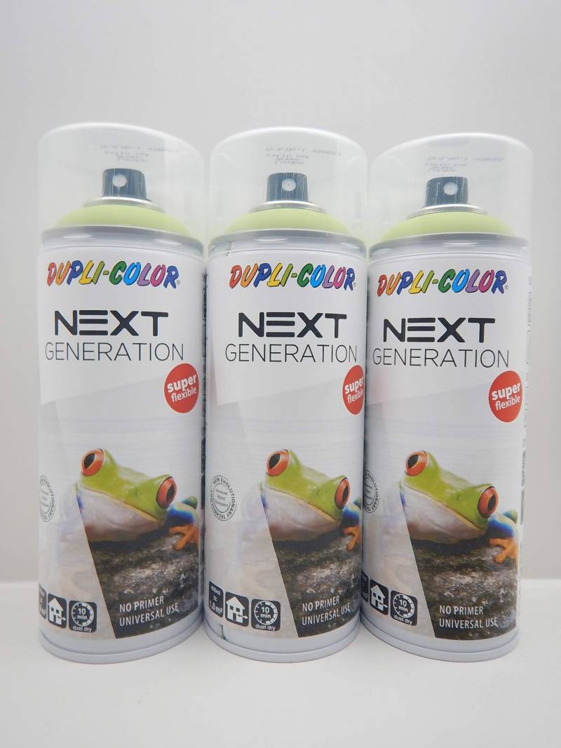 DUPLI-COLOR 2in1 Next London GRÜN SEIDENMATT Spray Lack SPRAYDOSE 400ML (3) von DUPLI-COLOR