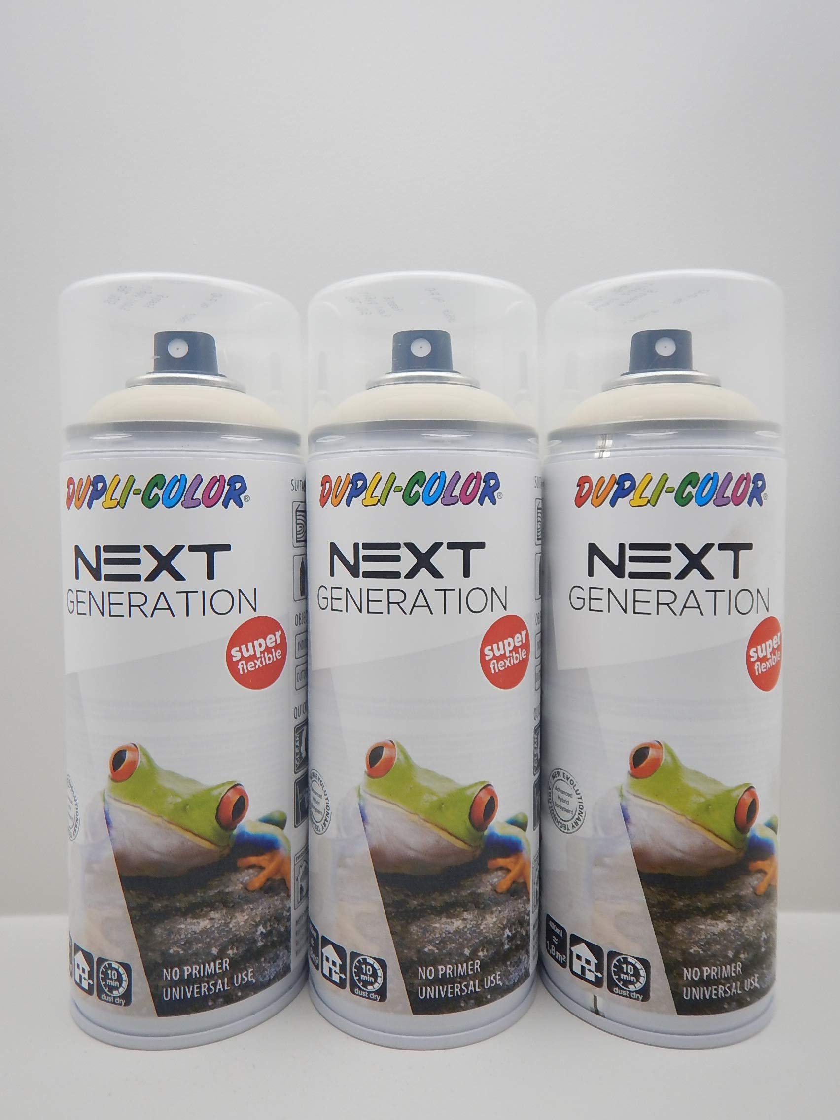 DUPLI-COLOR 2in1 RAL 1015 Next HELLELFENBEIN GLÄNZEND Spray Lack SPRAYDOSE 400ML (3) von Dupli-Color