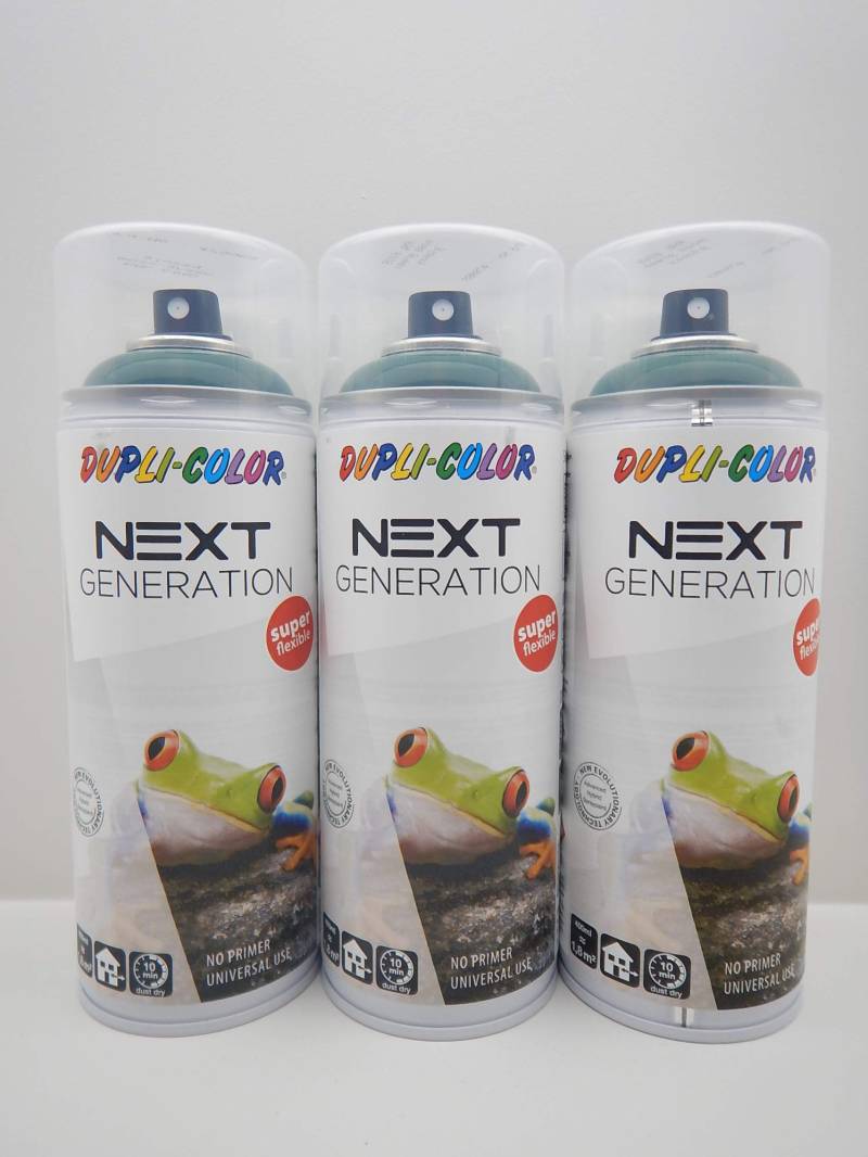 DUPLI-COLOR 2in1 RAL 6005 Next MOOSGRÜN GLÄNZEND Lack Spray SPRAYDOSE 400ML (3) von Dupli-Color