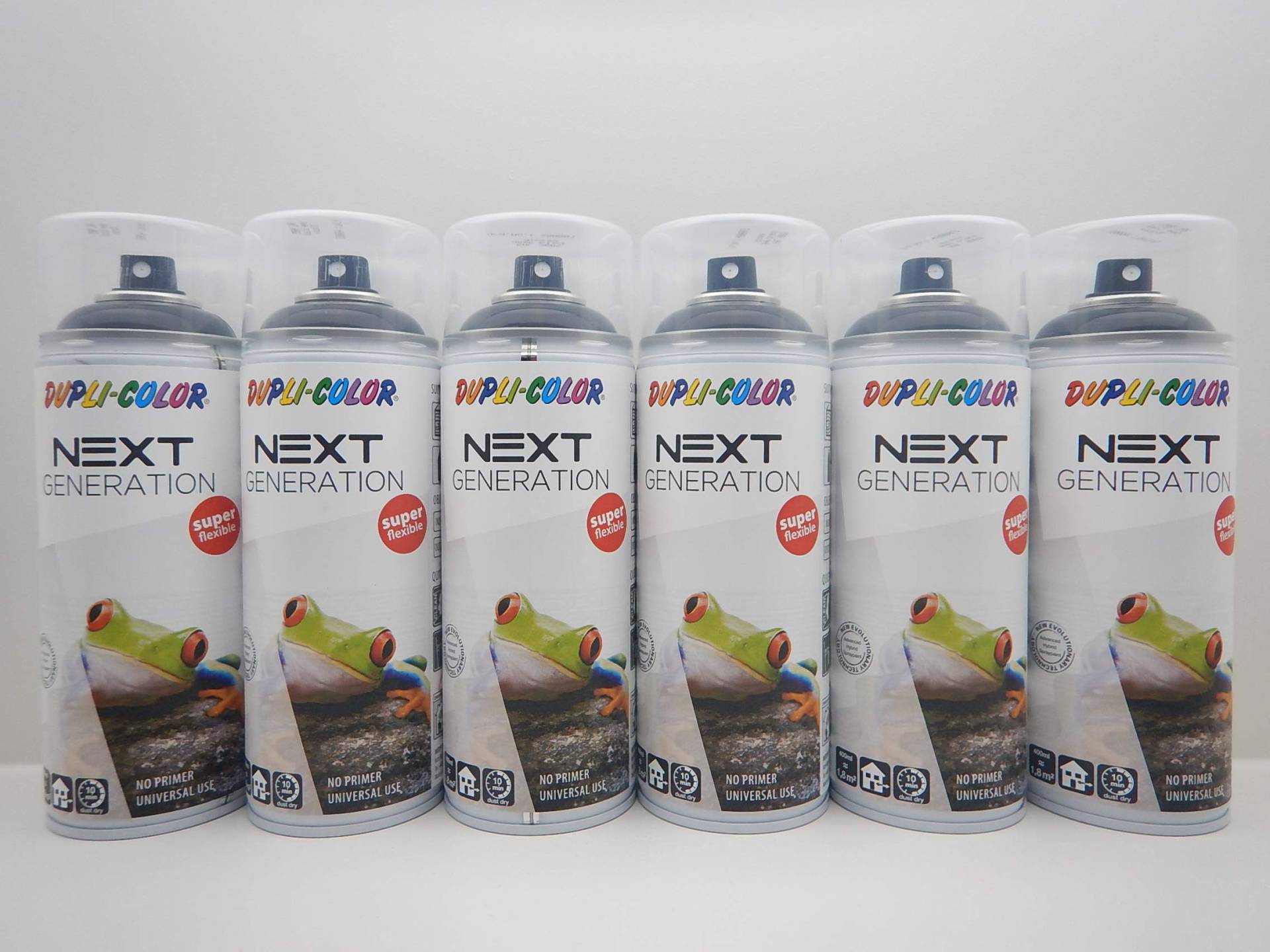 Dupli Color 2in1 RAL 9005 Next TIEFSCHWARZ GLÄNZEND Spray Lack SPRAYDOSE 400ML (6) von Dupli-Color