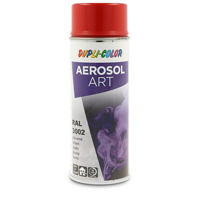 Dupli Color 1x 400ml Aerosol Art RAL 3002 kaminrot glänzend [Hersteller-Nr. 741098] von DUPLI COLOR