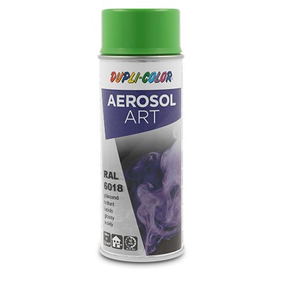 Dupli Color 1x 400ml Aerosol Art RAL 6018 gelbgrün glänzend [Hersteller-Nr. 722639] von DUPLI COLOR