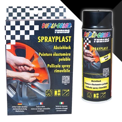 Dupli Color 1x 400ml Sprayplast schwarz matt [Hersteller-Nr. 388033] von DUPLI COLOR