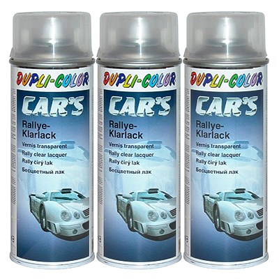 Dupli Color 3x 400ml Car's Rallye-Klarlack [Hersteller-Nr. 720352] von DUPLI COLOR