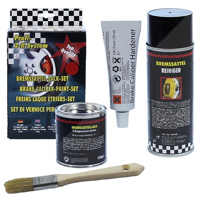 Dupli Color Bremssattellack-Set racingrot [Hersteller-Nr. 889783] von DUPLI COLOR