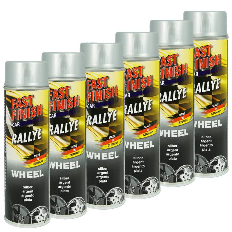 FAST-FINISH 430244 Set Wheel beinhaltet 6X Felgensilber 500ml von Dupli-Color