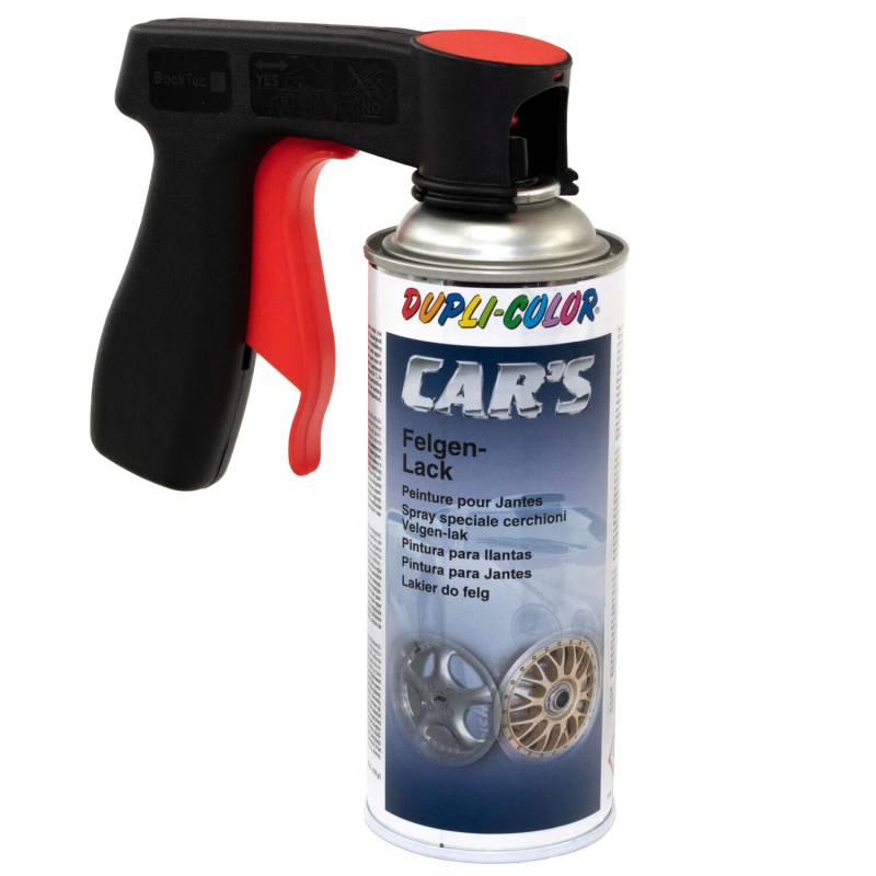 Felgenlack Lack Spray Car's Dupli Color 385902 Gold 400 ml mit Pistolengriff von DUPLI_bundle