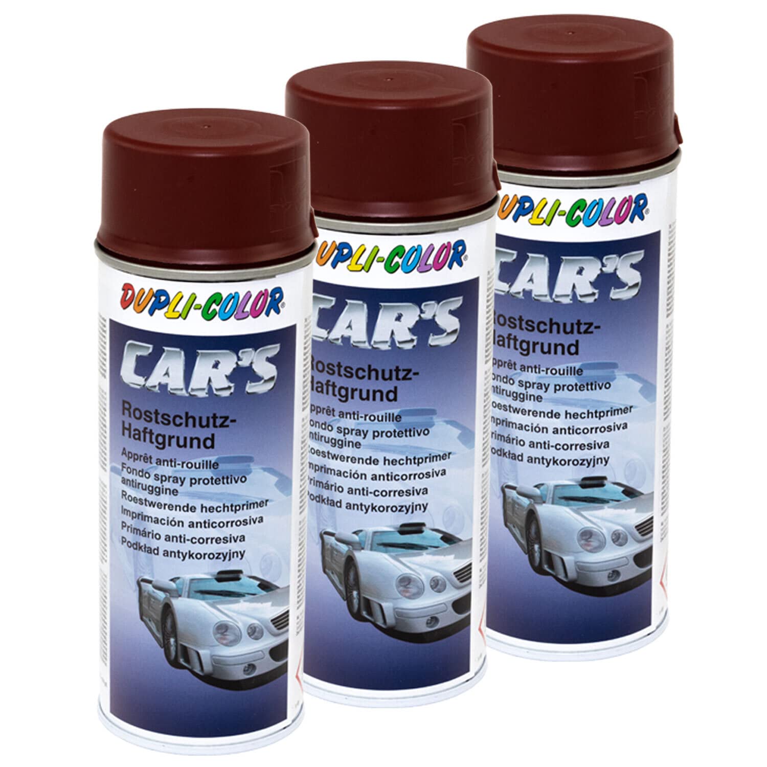 Haftgrund Grundierung Rostschutz Cars Dupli Color 740220 Rot 3 X 400 ml Haftgrund Grundierung Rostschutz Cars Dupli Color 740220 Rot 3 X 400 ml von DUPLI_bundle