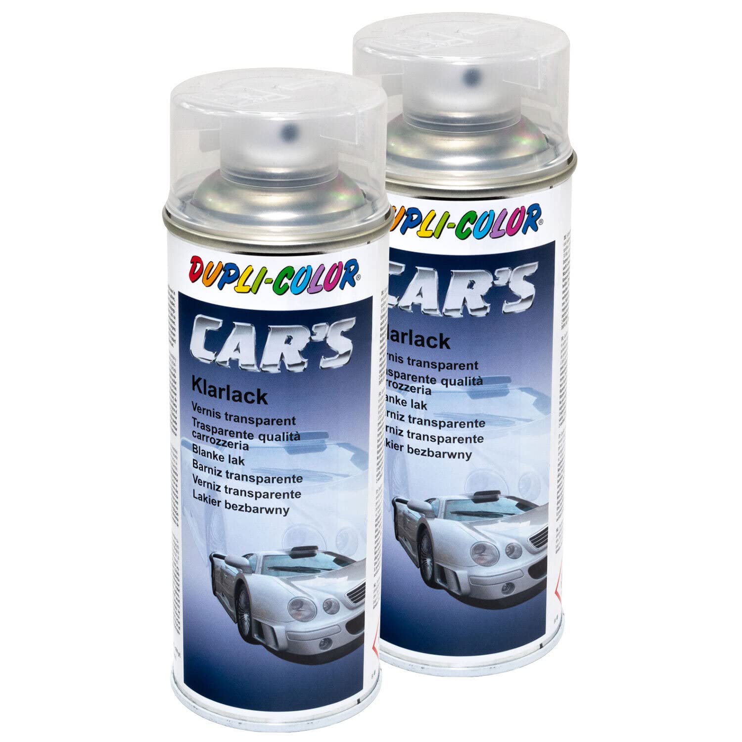Klarlack Lack Spray Car's Dupli Color 385858 glänzend 2 X 400 ml von DUPLI_bundle