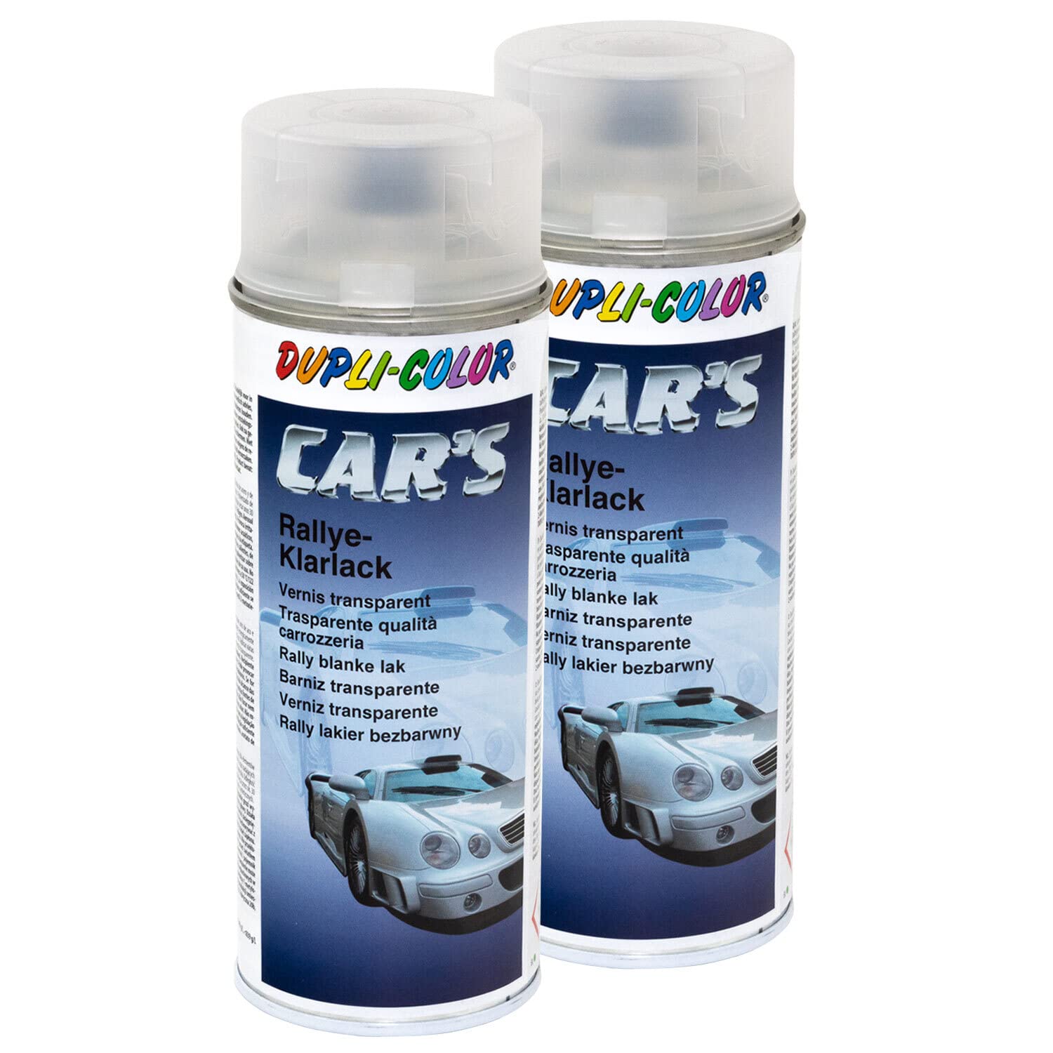 Klarlack Lack Spray Car's Dupli Color 720352 matt 2 X 400 ml von DUPLI_bundle
