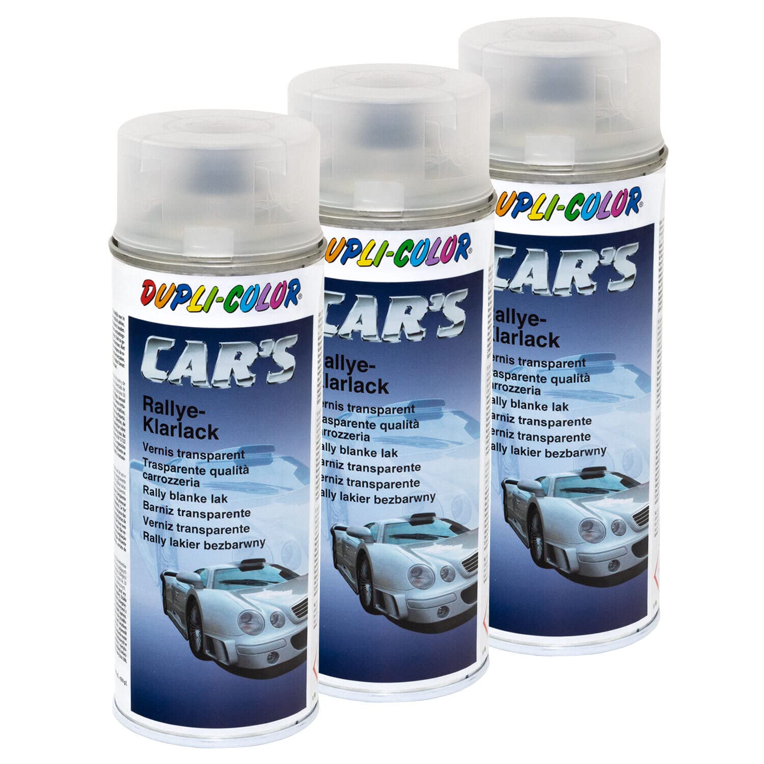 Klarlack Lack Spray Car's Dupli Color 720352 matt 3 X 400 ml von DUPLI_bundle