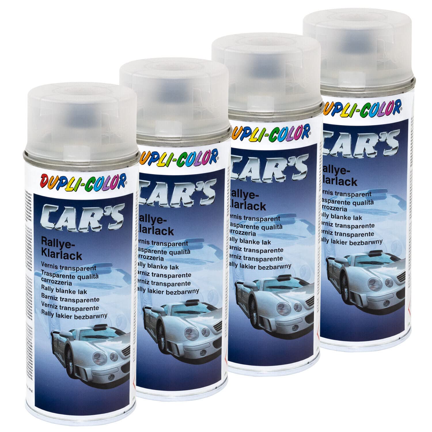 Klarlack Lack Spray Car's Dupli Color 720352 matt 4 X 400 ml von DUPLI_bundle