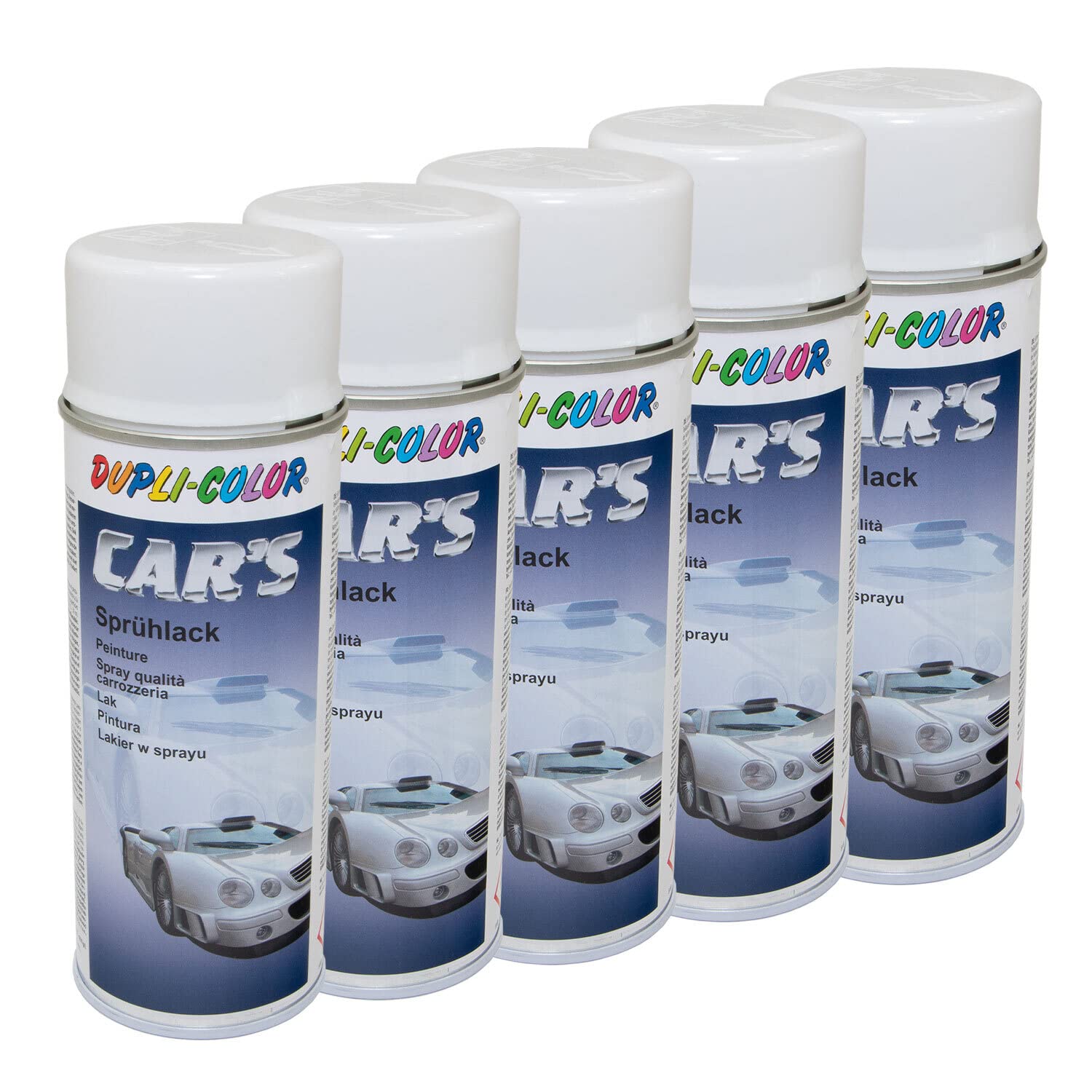 Lackspray Spraydose Sprühlack Cars Dupli Color 652233 weiss seidenmatt 5 X 400 ml Lackspray Spraydose Sprühlack Cars Dupli Color 652233 weiss seidenmatt 5 X 400 ml von DUPLI_bundle
