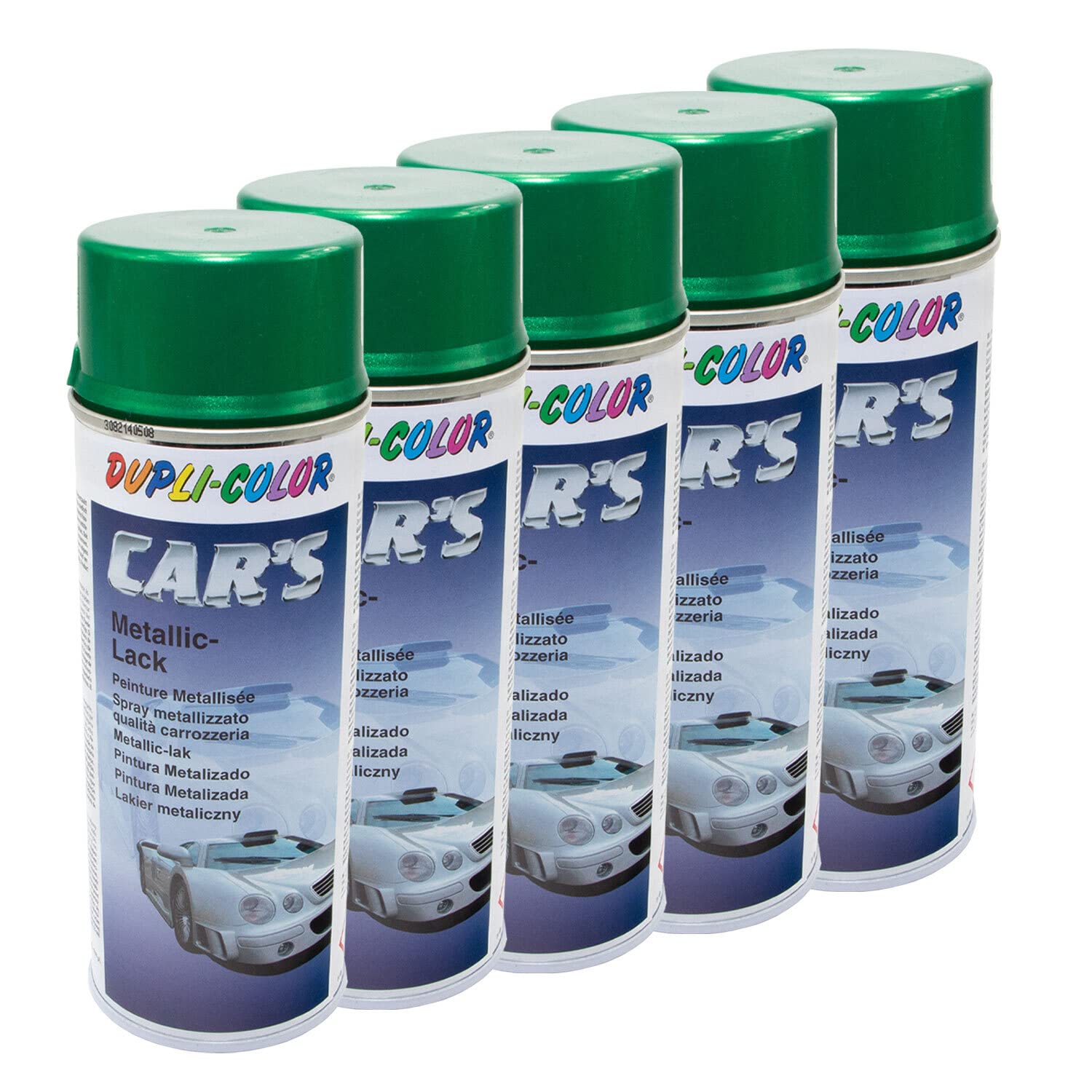Lackspray Spraydose Sprühlack Cars Dupli Color 706851 grün lindgrün metallic 5 X 400 ml von DUPLI_bundle