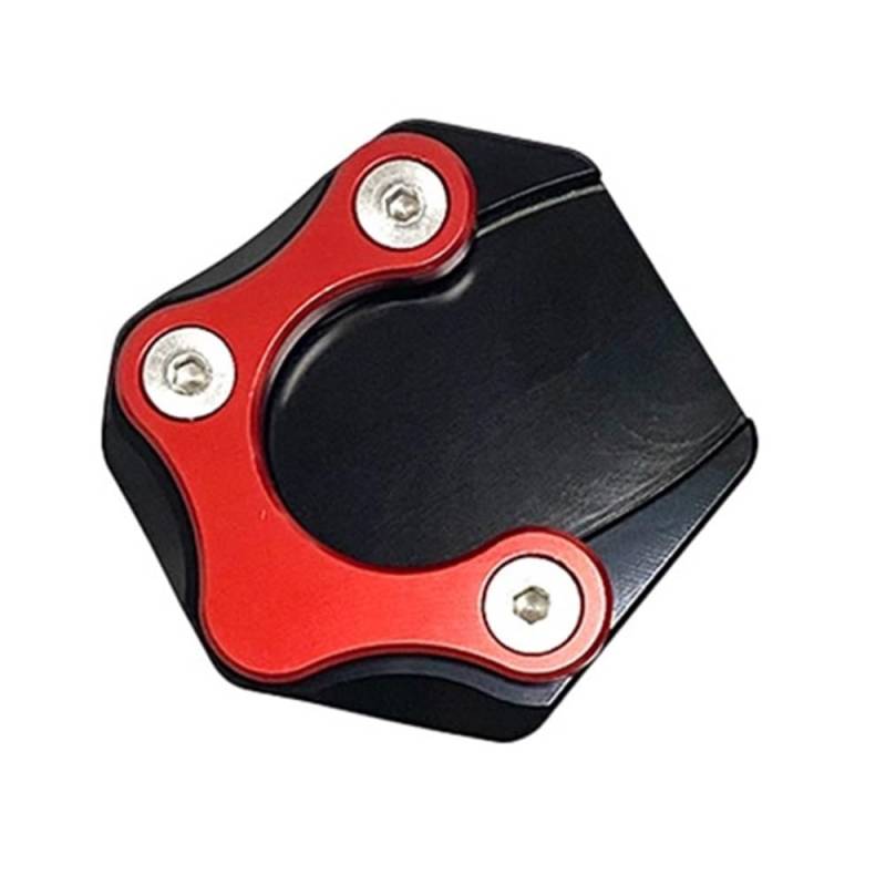 DUSHUO Für GSX-S750 2016-2020 2021 Für GSX-S1000 Motorräder Zubehör Fuß Seite Stehen Enlarger Platte Pad Ständer Extensio Stützplatte(Color21) von DUSHUO