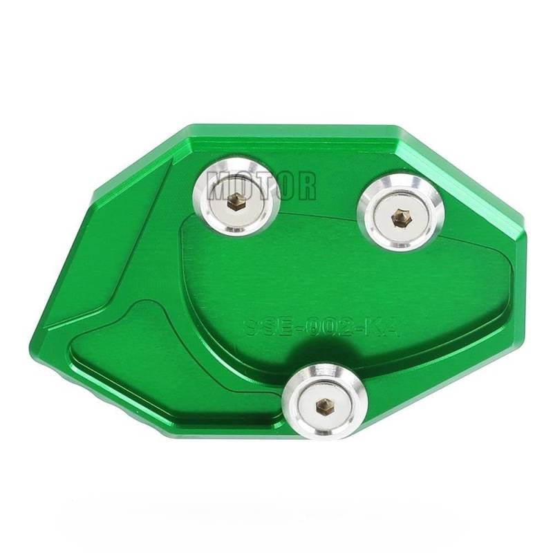 DUSHUO Für GTR 1400 2012-2020 2022-2018 Für GTR1400 Motorrad Seite Stehen Vergrößern Schlitten Seitenständer Kickstand Fuß Pad Stützplatte(Color2) von DUSHUO