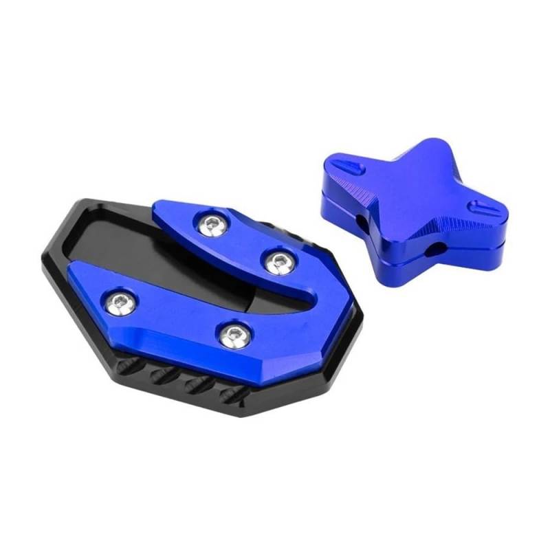 DUSHUO Für NMAX155 Für NMAX125 2015-2023 2020 2021 2022 Für N-MAX155 125 Motorrad Ständer Seite Stehen Verlängerung Pad Platte Stützplatte(Color-4) von DUSHUO
