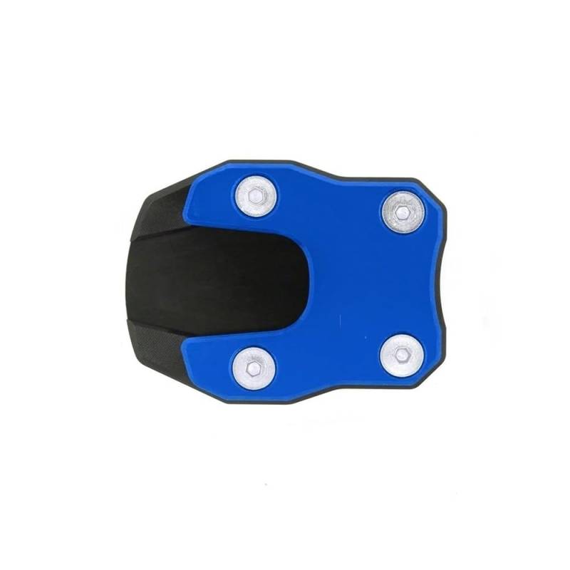 DUSHUO Für PCX125 Für PCX150 Für PCX 125 Für PCX 150 Für PCX160 Motorrad Fuß Seite Stehen Pad Platte Ständer Enlarger Unterstützung Verlängerung Stützplatte(Blue) von DUSHUO