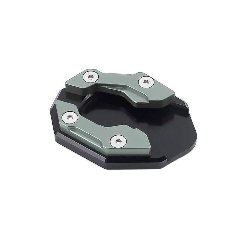 DUSHUO Für YZF-R15 Für YZFR15 Für YZF R15 17-23 Motorrad Verlängerung Platte Ständer Fuß Fuß Seite Stehen Zubehör Stützplatte(Color-Ti) von DUSHUO