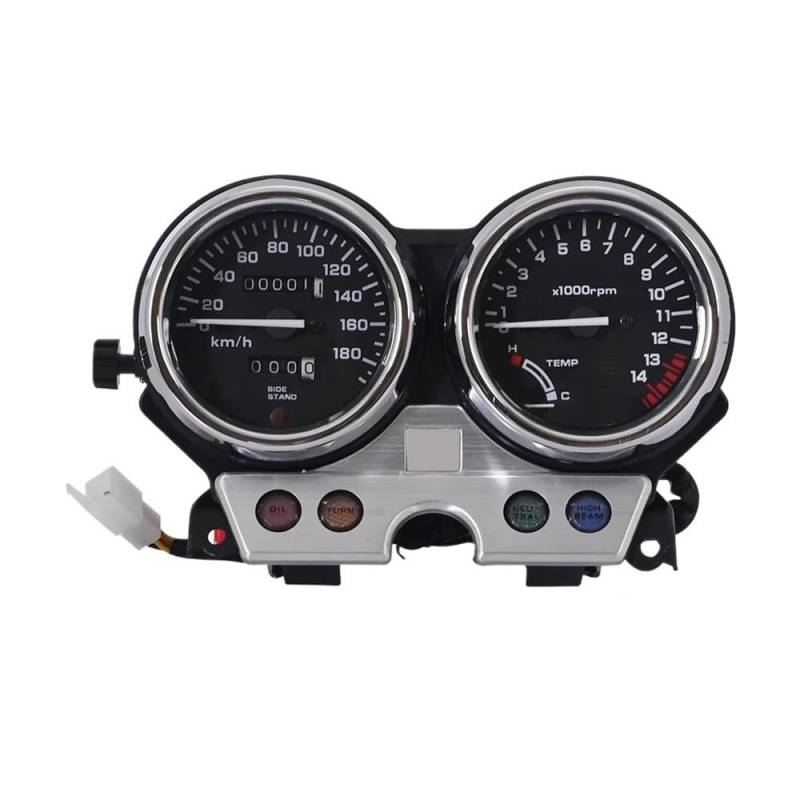 DUSHUO Kilometerzähler Motorrad AHH Instrumentenbaugruppe Messgeräte Cluster Tachometer Kilometerzähler Drehzahlmesser Für CB400 1992 1993 1994 Für CB400SF Für NC31 92-94(Cb-400 1992 to 1994) von DUSHUO