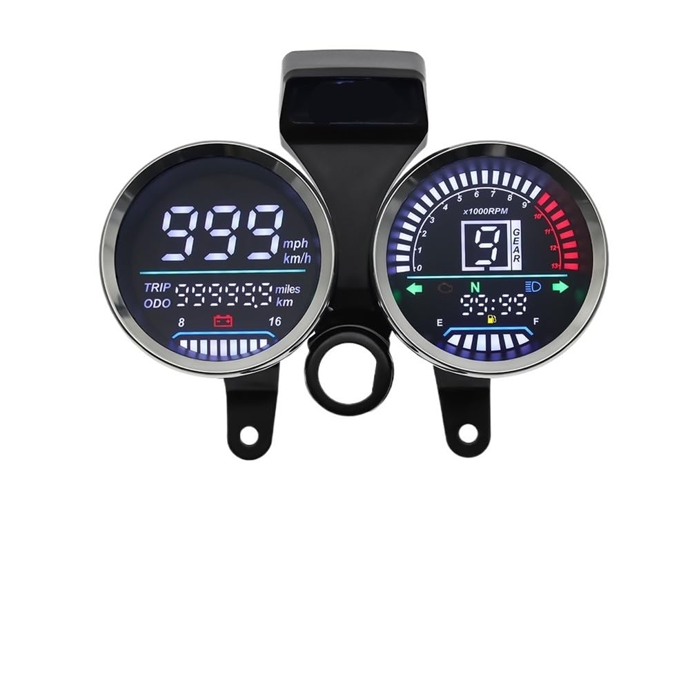 DUSHUO Kilometerzähler Motorrad Digitale Geschwindigkeit Tachometer Montage LCD-Computer-geschwindigkeitsmesser-grüne Gauge Getriebe Anzeige Meter Instrument Für GN 125 DUSHUO Kilometerzähler Motorrad Digitale Geschwindigkeit Tachometer Montage LCD-Computer-geschwindigkeitsmesser-grüne Gauge Getriebe Anzeige Meter Instrument Für GN 125 von DUSHUO