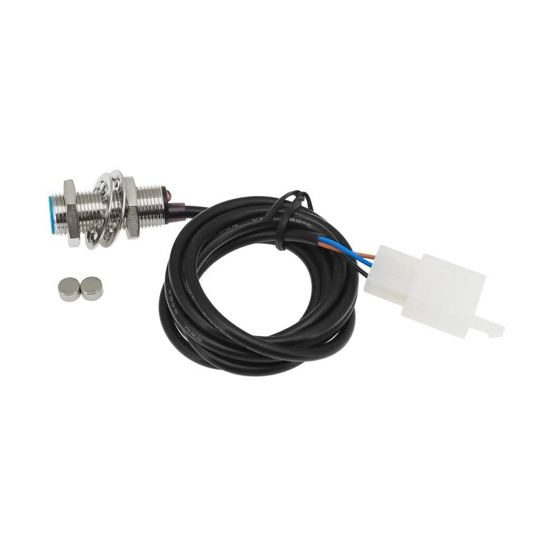 DUSHUO Kilometerzähler Motorrad Moto Dashboard Digitale Motorrad TachoSpeed ​​Gauge Tacho Meter Motorrad Zubehör 8-16V Für Russische Für KR200(Only Sensor No Gauge) von DUSHUO