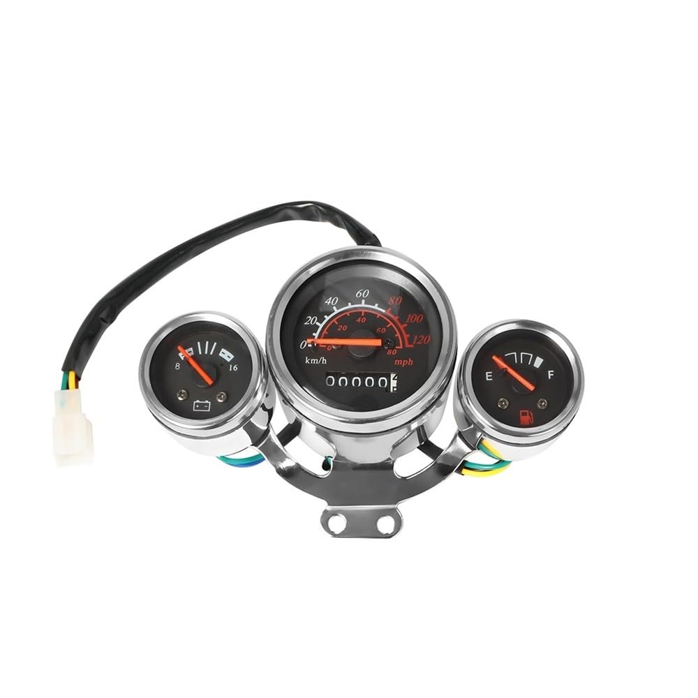 DUSHUO Kilometerzähler Motorrad Motorrad Instrument Digitaler Tachometer LCD-Computer-geschwindigkeitsmesser-grüne Meter Motorrad Voltmeter Kraftstoff Gauge Kit Für Universal DUSHUO Kilometerzähler Motorrad Motorrad Instrument Digitaler Tachometer LCD-Computer-geschwindigkeitsmesser-grüne Meter Motorrad Voltmeter Kraftstoff Gauge Kit Für Universal von DUSHUO