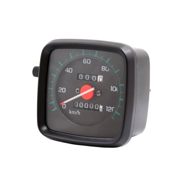 DUSHUO Kilometerzähler Motorrad Motorrad LCD-Computer-geschwindigkeitsmesser-grüne 12V Dual Kilometerzähler Tachometer Tachometer Cluster Anzeige Für EN(Size-2) von DUSHUO