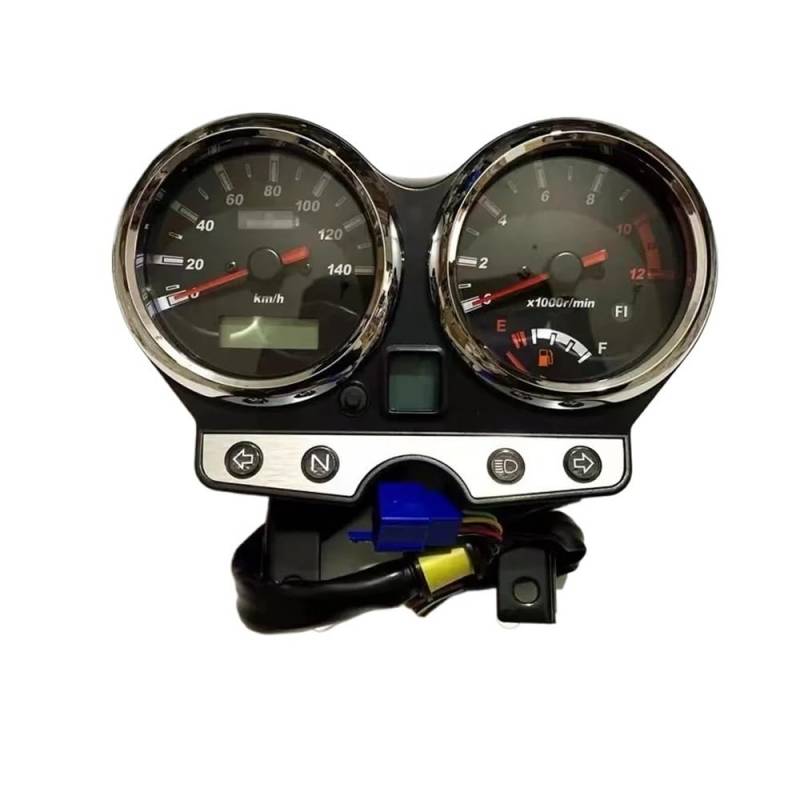 DUSHUO Kilometerzähler Motorrad Motorrad Tacho EFI 6 Geschwindigkeit Instrument Montage Code Tabelle Montage Für GSR 150 Für 150i Für EN150-A 150cc Für GSR-150i von DUSHUO