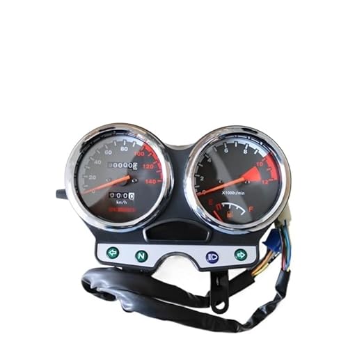 DUSHUO Kilometerzähler Motorrad Motorräder Geeignet Licht Reiten Instrument Panel Kilometerzähler Tabelle Für GSX125(Color2) von DUSHUO