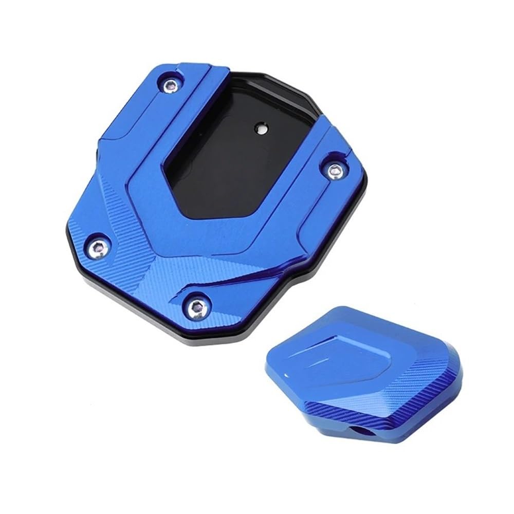 DUSHUO Motorrad Zubehör Ständer Seite Stehen Verlängerung Enlarger Pad Seite Halterung Für C400X Für C 100X 2019-2023 2022 2021 Stützplatte(Color-1) von DUSHUO