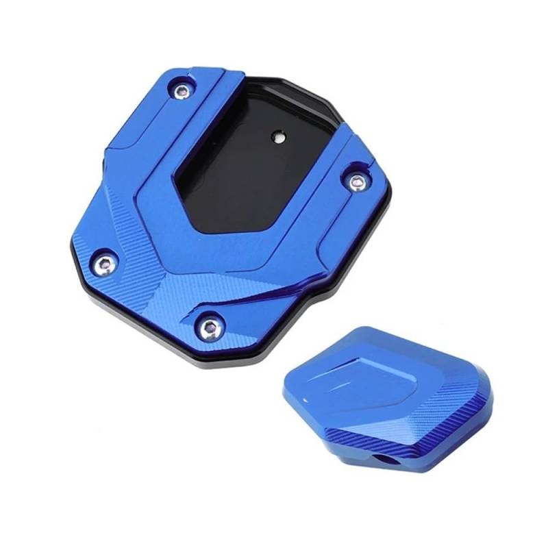DUSHUO Motorrad Zubehör Ständer Seite Stehen Verlängerung Enlarger Pad Seite Halterung Für C400X Für C 100X 2019-2023 2022 2021 Stützplatte(Color-1) von DUSHUO