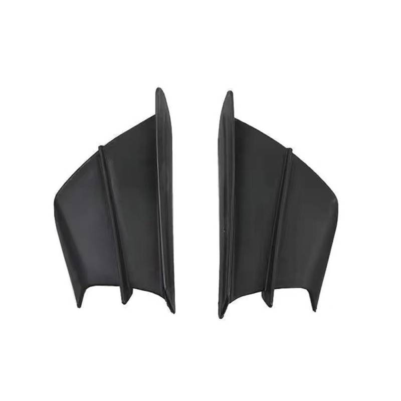 DUSHUO Spoiler Flügel 2Pcs Universal Motorrad Winglet Aerodynamische Spoiler Flügel Für Motorrad Dekoration Zubehör(Color-001) von DUSHUO