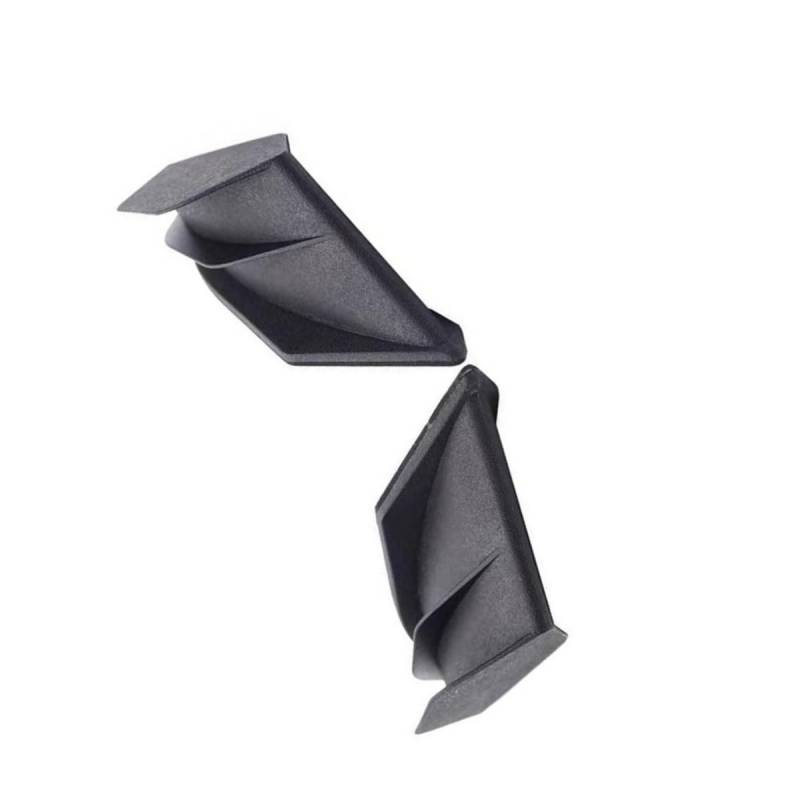 DUSHUO Spoiler Flügel Aerodynamischer Flügelspoiler Motorradflügel Motorradverkleidung Winglets Motorradspoilerflügel Motorrad Aerodynamische Winglets(Black) von DUSHUO